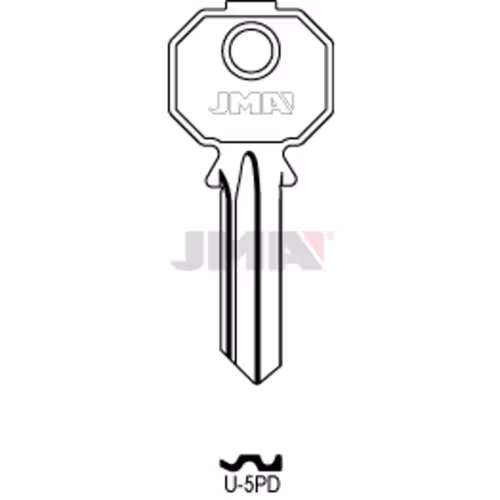 LLAVE JMA ACERO-C (U-5PD)