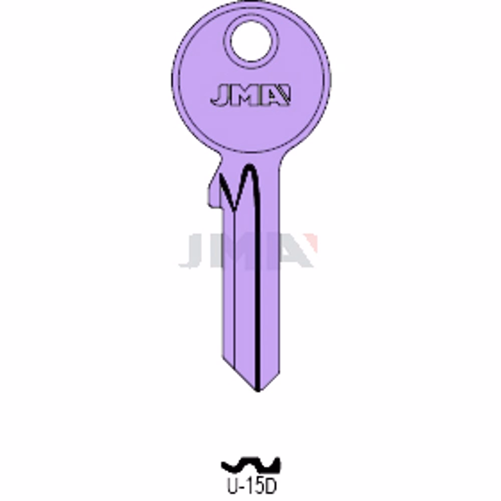 LLAVE JMA ALUMINIO (U-15D LILA)