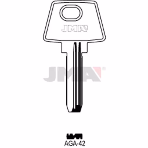 LLAVE JMA LATON SEGURIDAD (AGA-42)