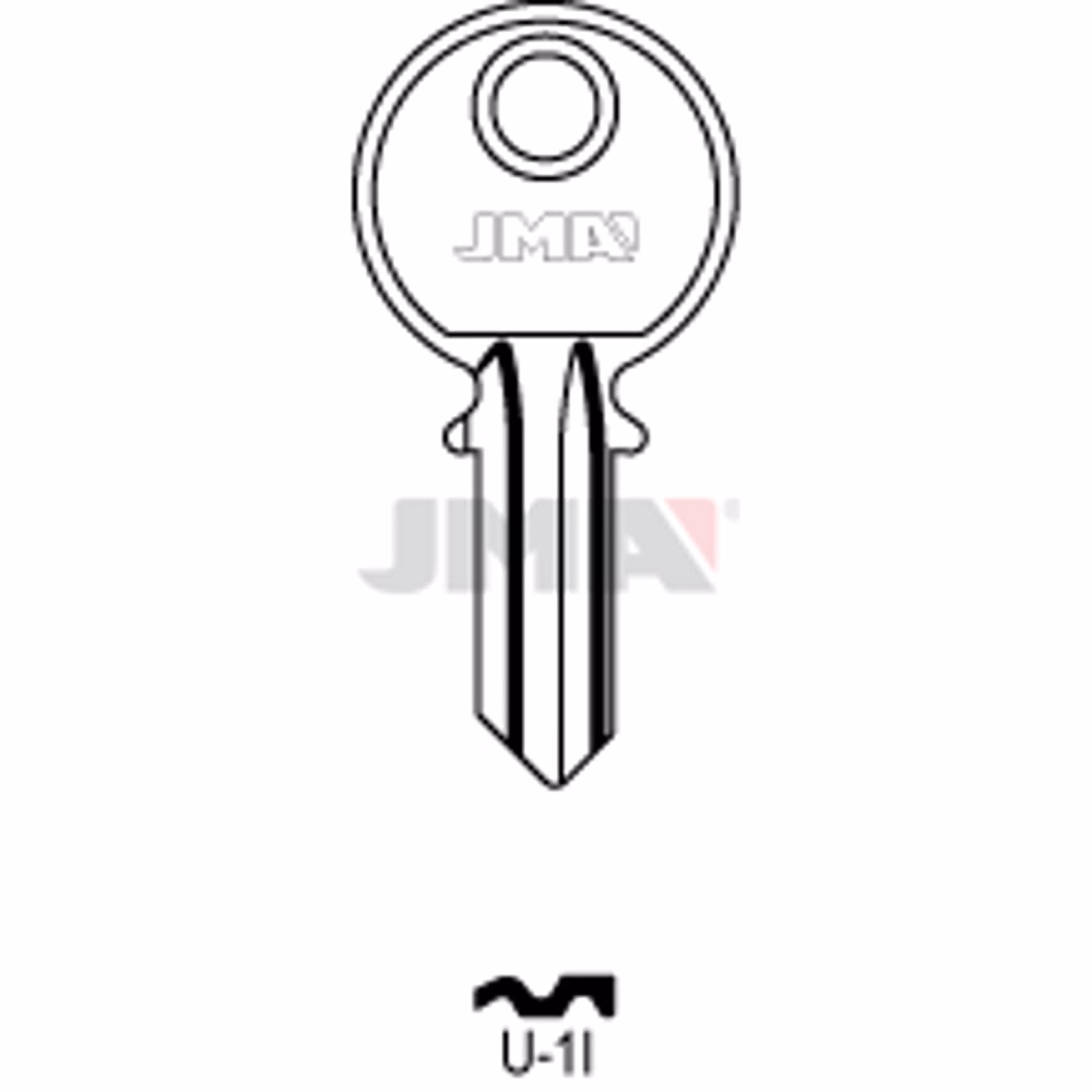 LLAVE JMA ACERO-C (U-1I)