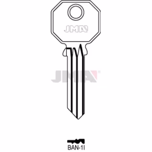 LLAVE JMA ACERO-C (BAN-1I)