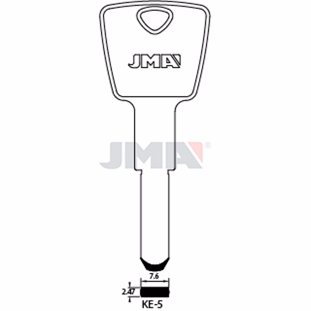 LLAVE JMA ALPACA SEGURIDAD (KE-5)