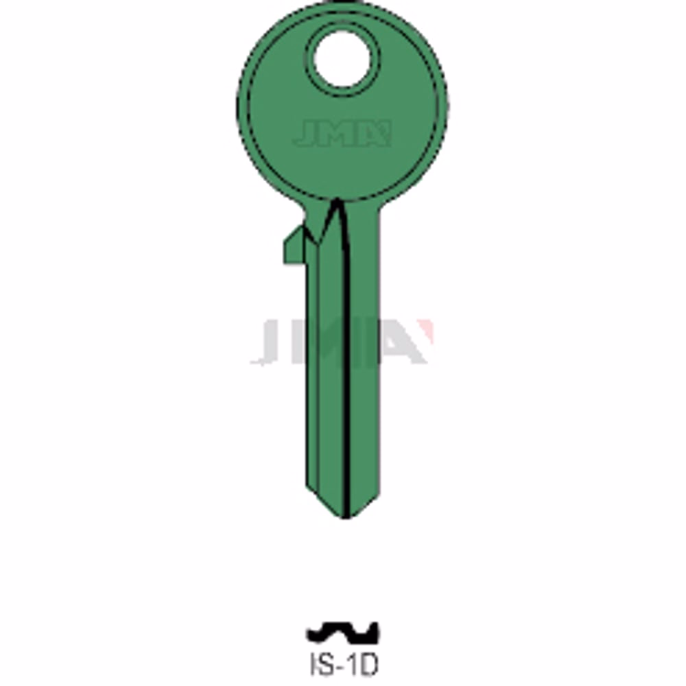 LLAVE JMA ALUMINIO (IS-1D VERDE)