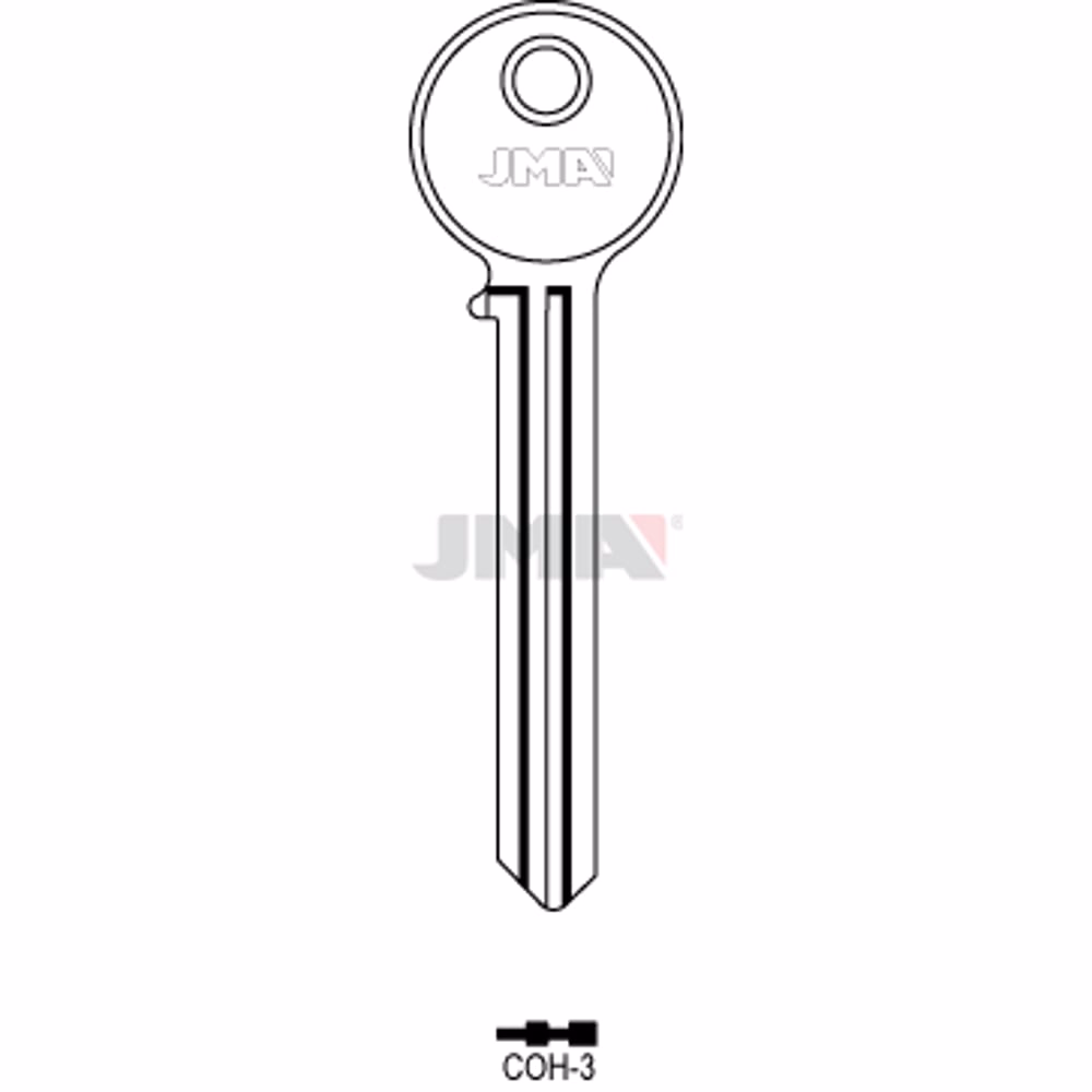 LLAVE JMA ACERO-C (COH-3)