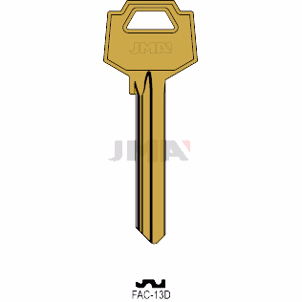 LLAVE JMA ALUMINIO (FAC-13D ORO)