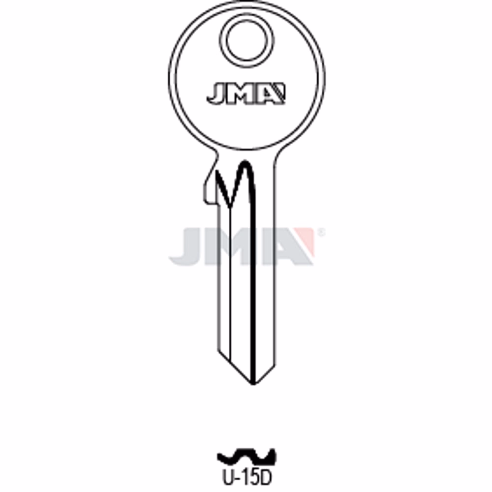 LLAVE JMA ACERO-C (U-15D)