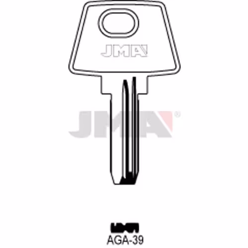 LLAVE JMA LATON SEGURIDAD (AGA-39)