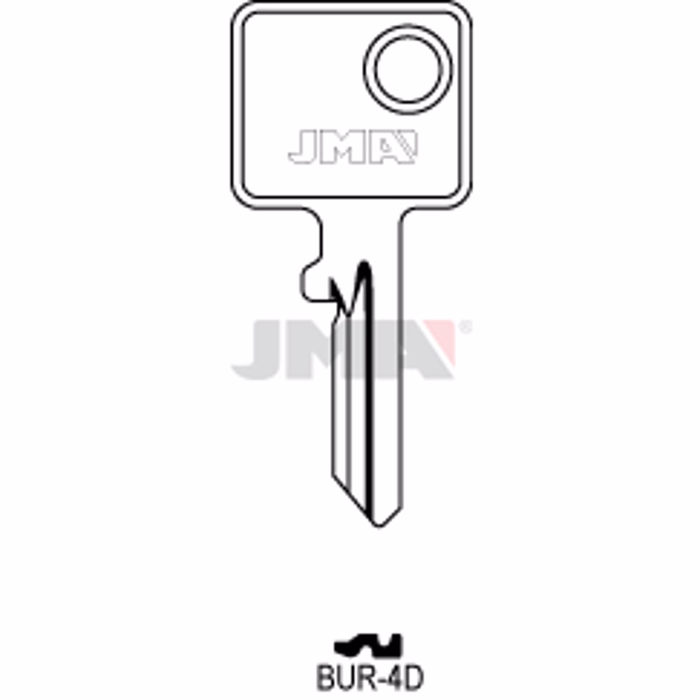 LLAVE JMA ACERO-C (BUR-4D)