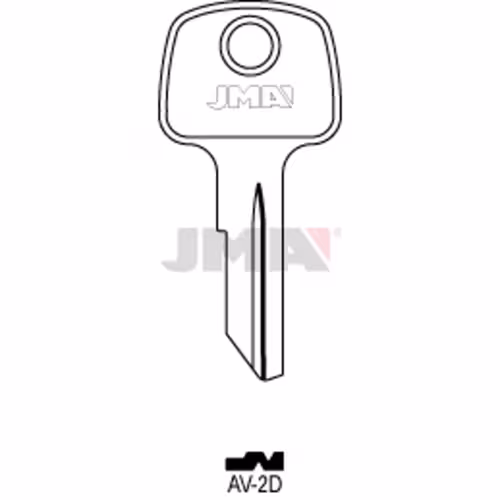 LLAVE JMA ACERO-C (AV-2D)