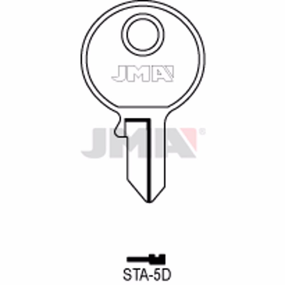 LLAVE JMA ACERO-C (STA-5D)
