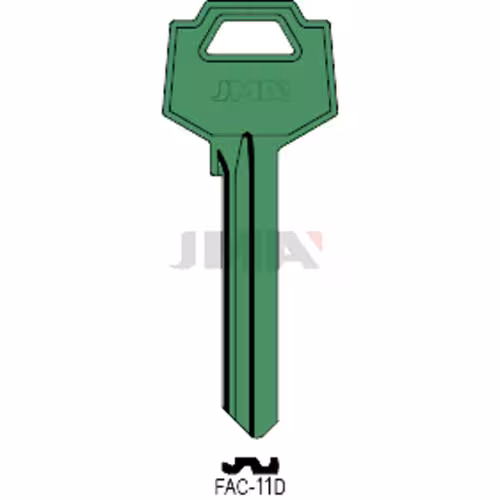 LLAVE JMA ALUMINIO (FAC-11D VERDE)