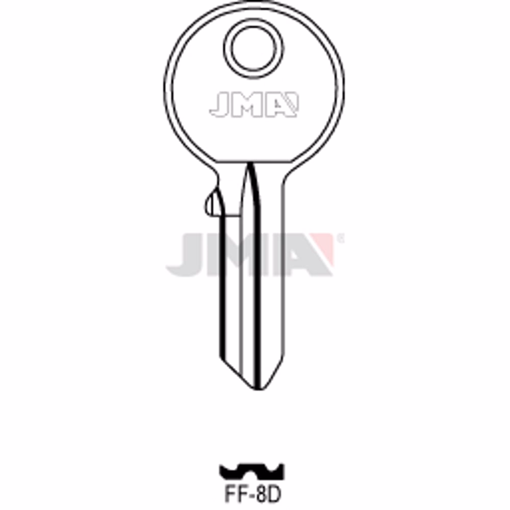 LLAVE JMA ACERO-C (FF-8D)