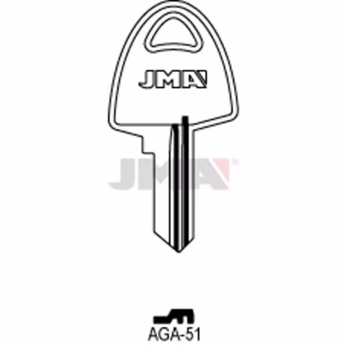 LLAVE JMA ACERO-B (AGA-51)