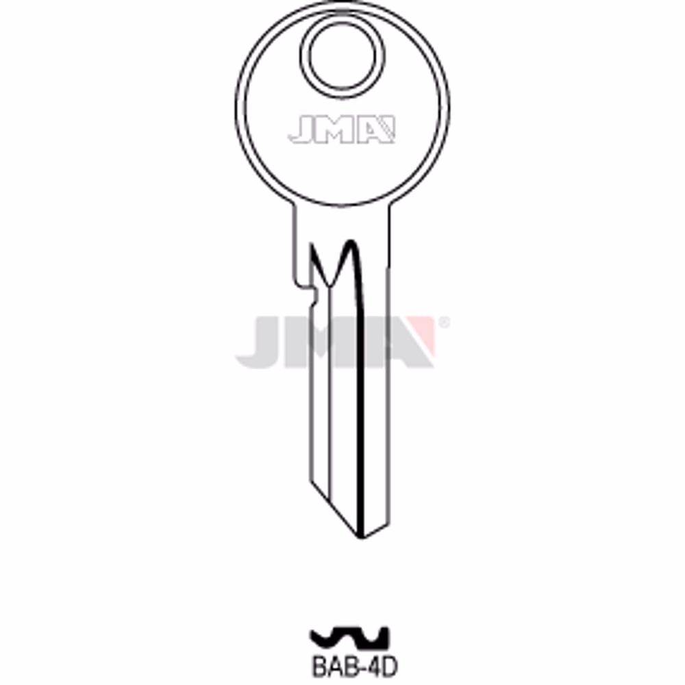 LLAVE JMA ACERO-C (BAB-4D)