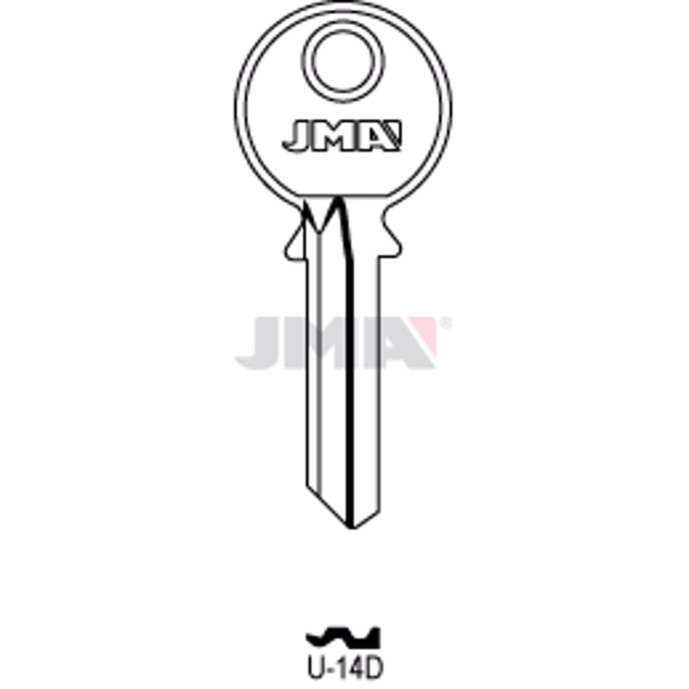 LLAVE JMA ACERO-C (U-14D)