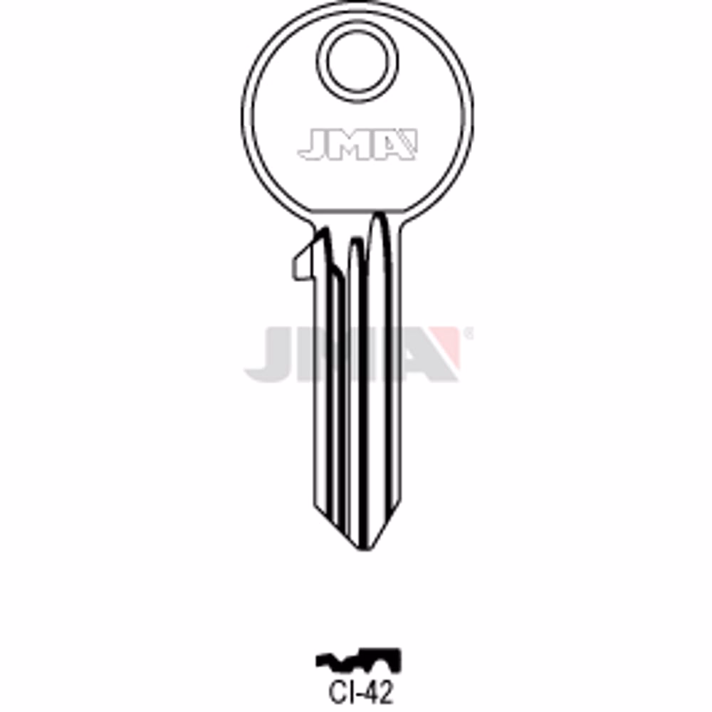 LLAVE JMA ACERO-C (CI-42)