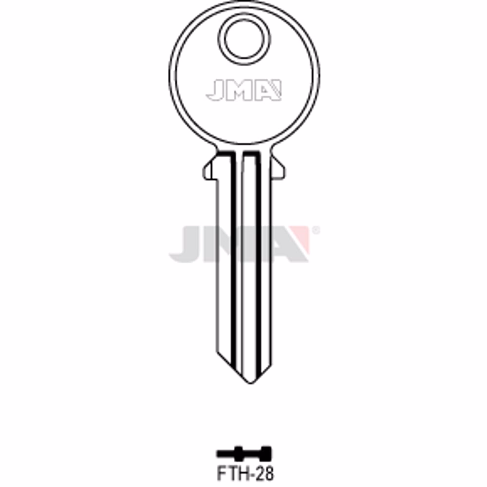 LLAVE JMA ACERO-C (FTH-28)