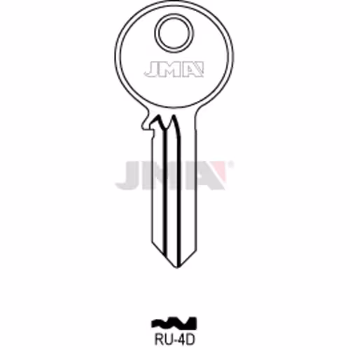 LLAVE JMA ACERO-C (RU-4D)