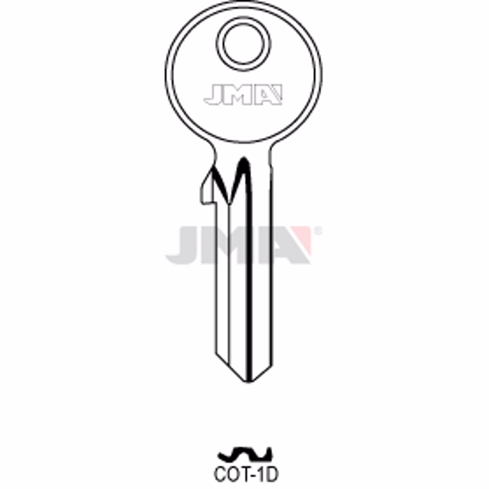 LLAVE JMA ACERO-C (COT-1D)
