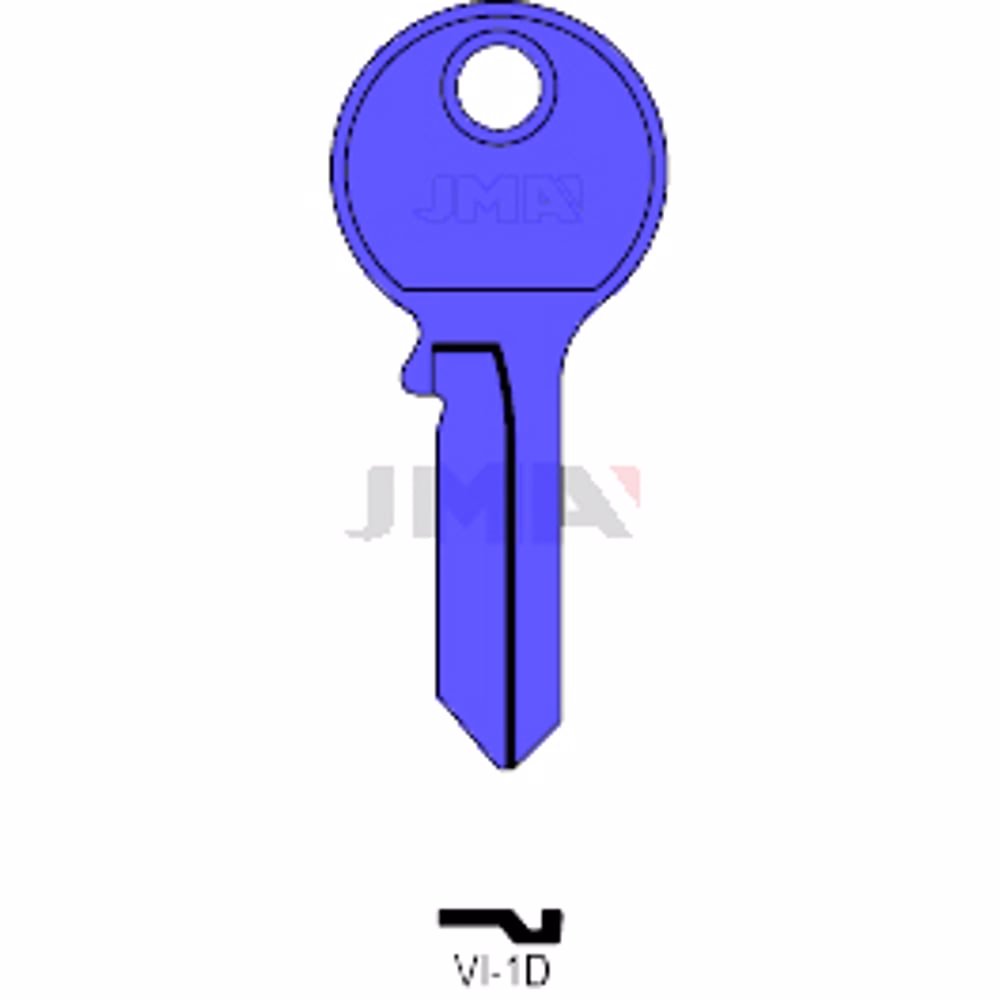 LLAVE JMA ALUMINIO (VI-1D AZUL)
