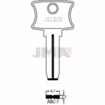 LLAVE JMA ALPACA SEGURIDAD (ABC-7)