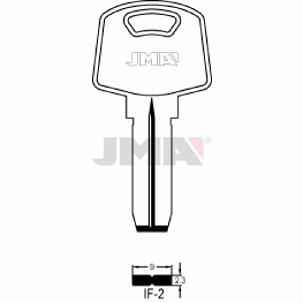 LLAVE JMA ALPACA SEGURIDAD (IF-2)