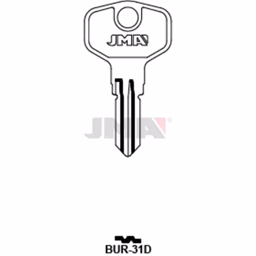 LLAVE JMA ACERO-C (BUR-31D)