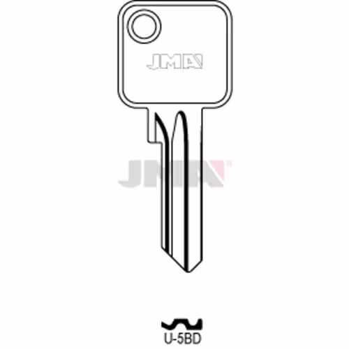 LLAVE JMA ACERO-B (U-5BD)
