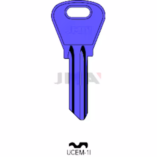 LLAVE JMA ALUMINIO (UCEM-1I AZUL)