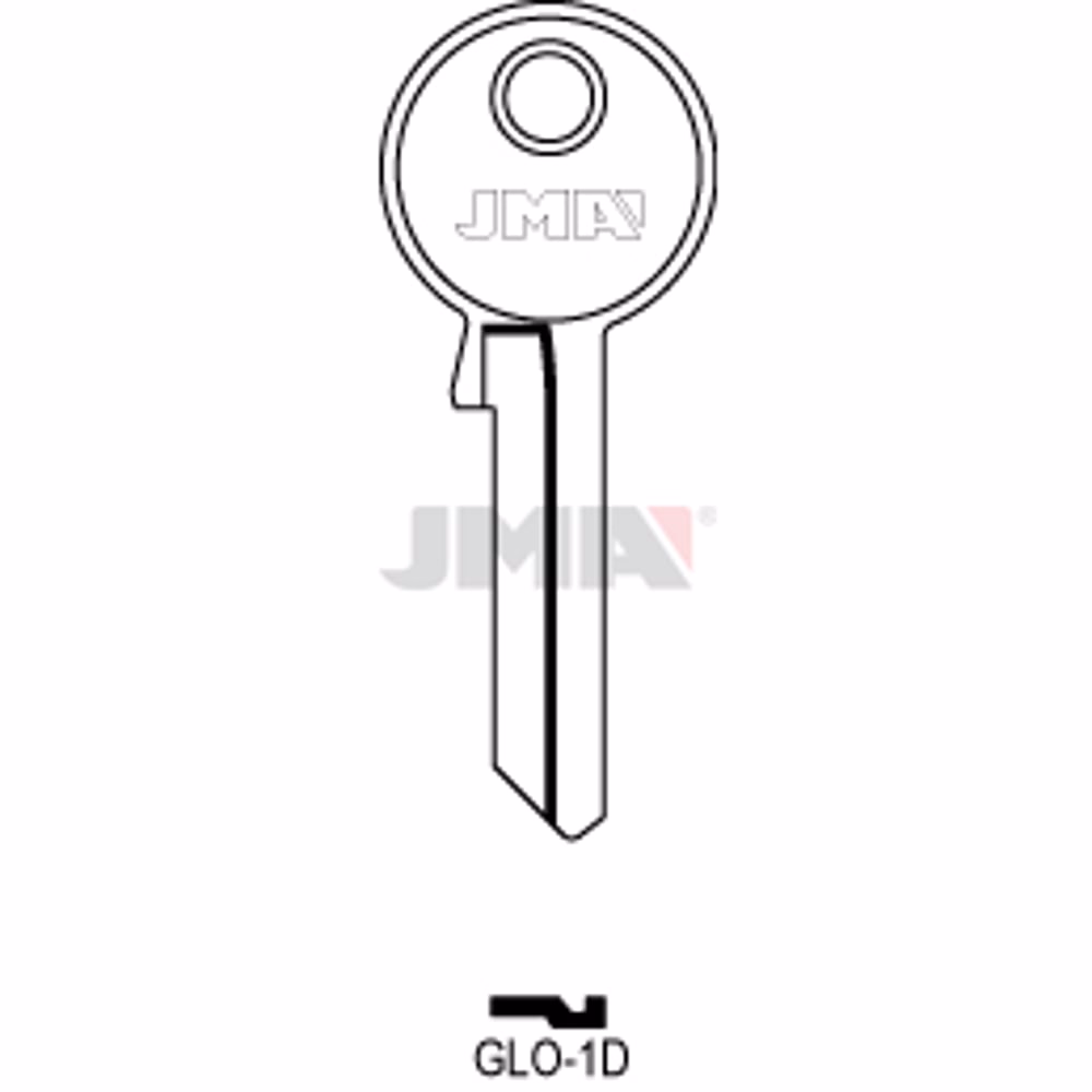 LLAVE JMA ACERO-C (GLO-1D)