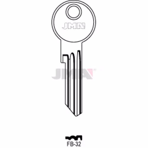 LLAVE JMA ACERO-C (FB-32)