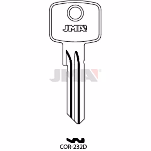 LLAVE JMA ACERO-C (COR-232D)
