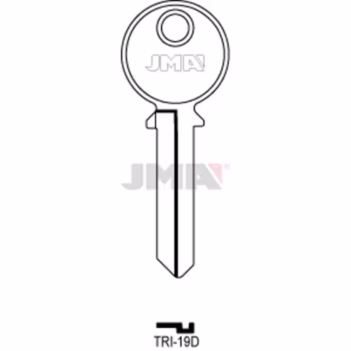 LLAVE JMA ACERO-C (TRI-19D)
