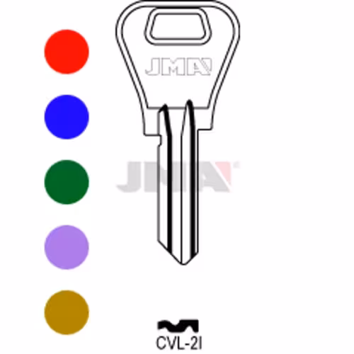 LLAVE JMA ALUMINIO (CVL-2I SURTIDO)
