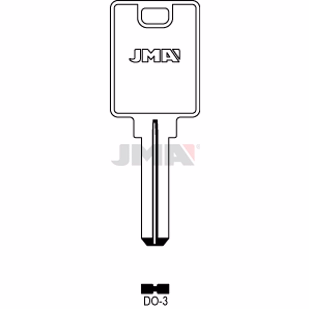 LLAVE JMA LATON SEGURIDAD (DO-3)