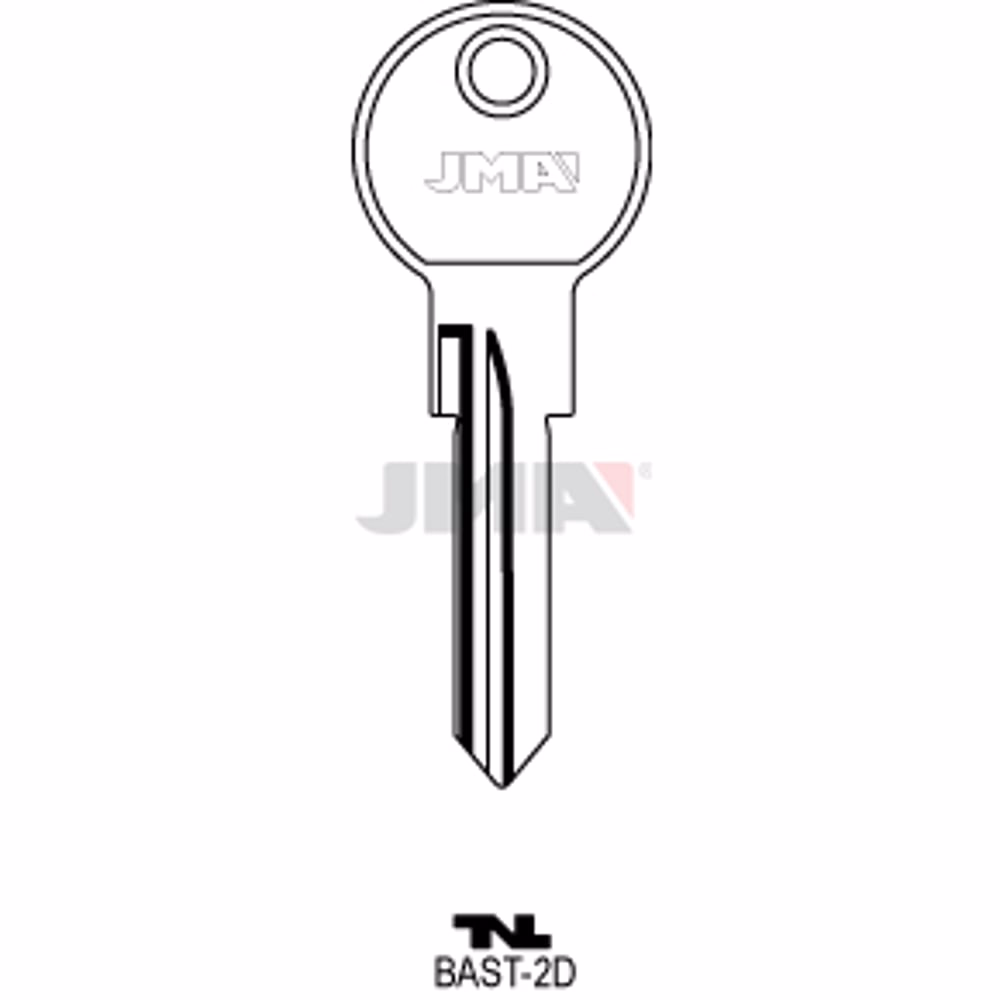 LLAVE JMA ACERO-C (BAST-2D)