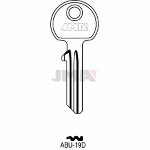 LLAVE JMA ACERO-C (ABU-19D)