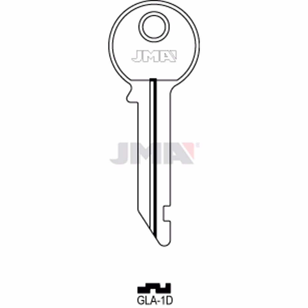 LLAVE JMA ACERO-C (GLA-1D)