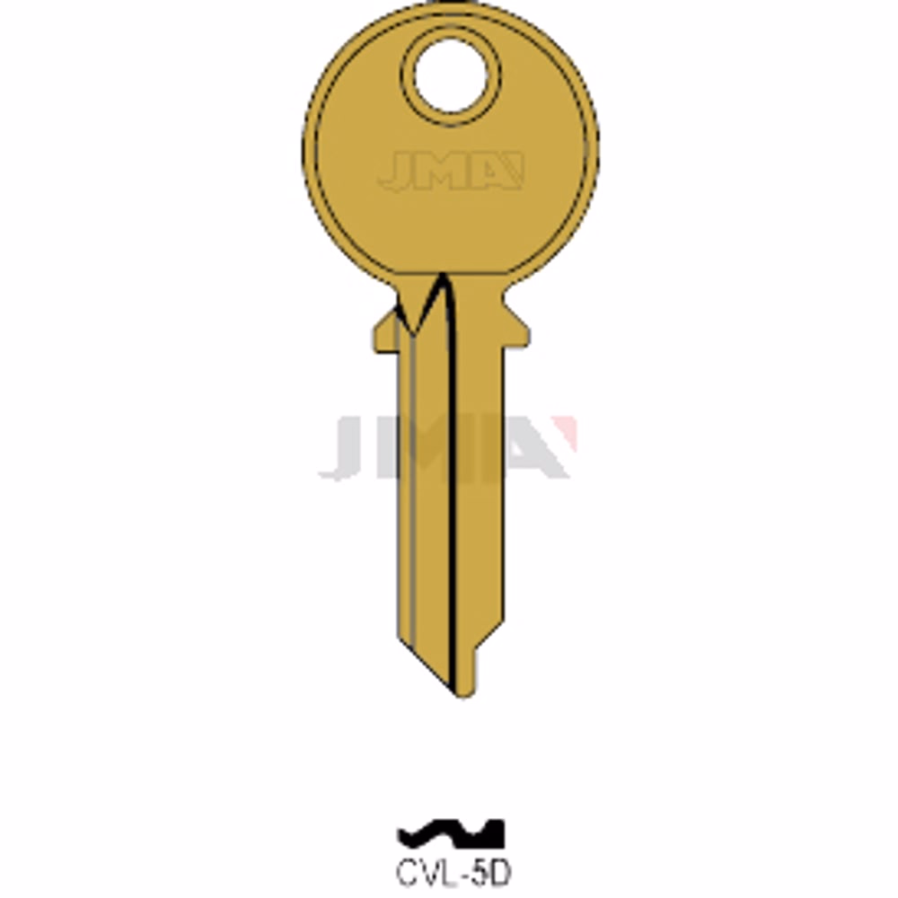 LLAVE JMA ALUMINIO (CVL-5D ORO)