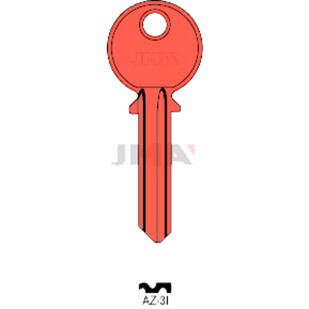 LLAVE JMA ALUMINIO (AZ-3I ROJO)