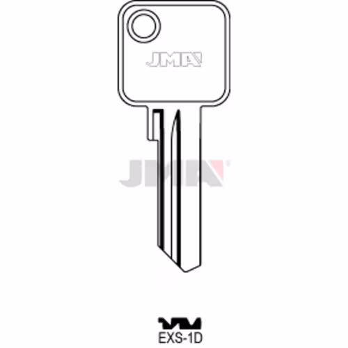 LLAVE JMA ACERO-C (EXS-1D)