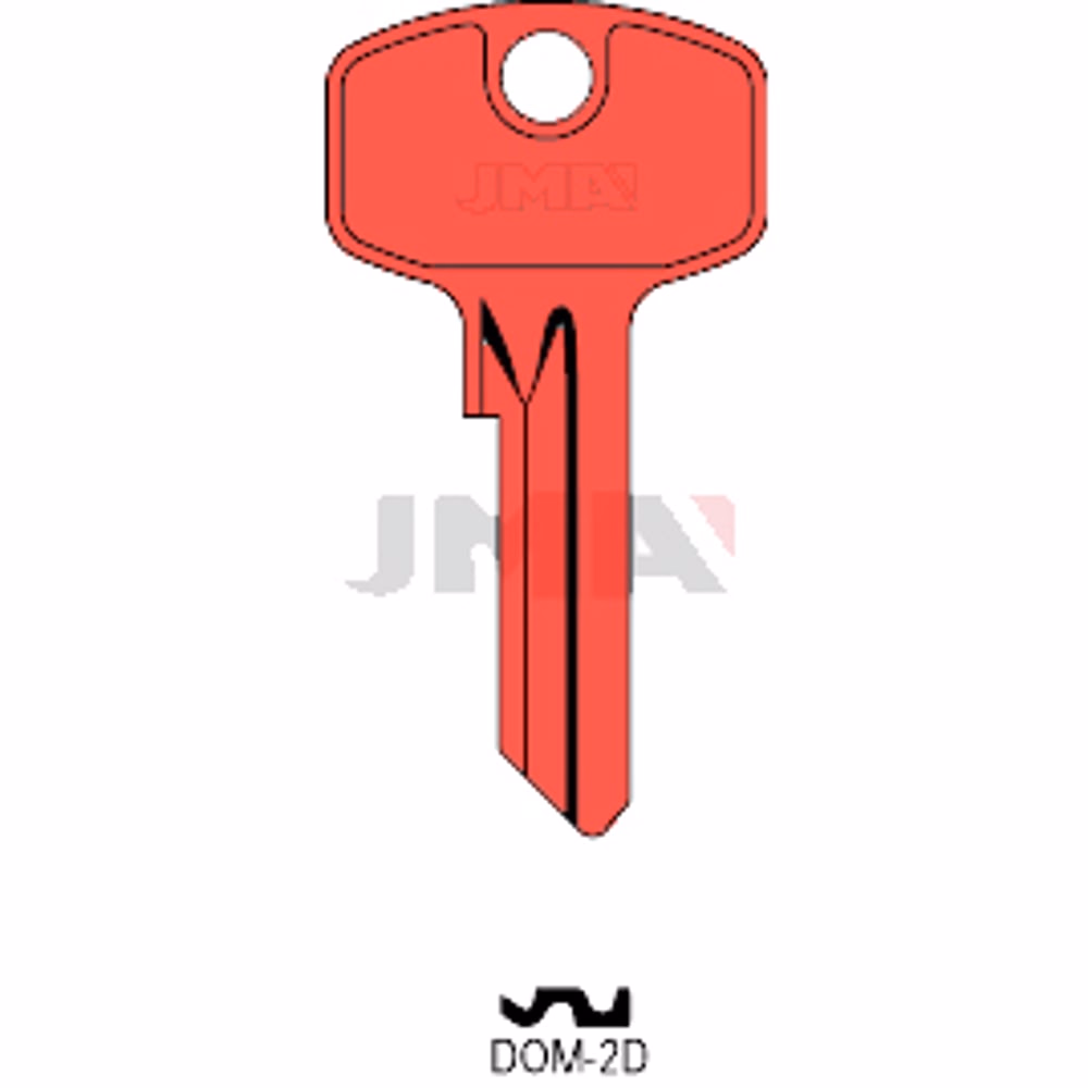 LLAVE JMA ALUMINIO (DOM-2D ROJO)
