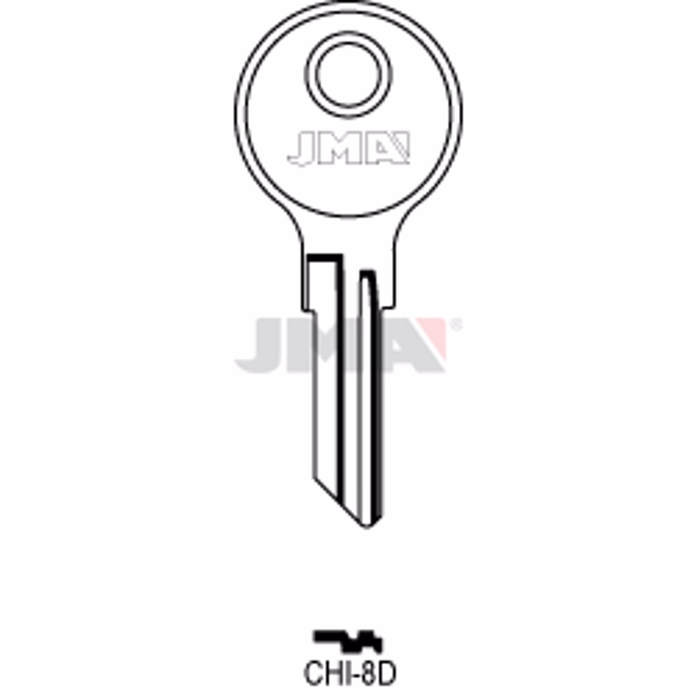 LLAVE JMA ACERO-C (CHI-8D)