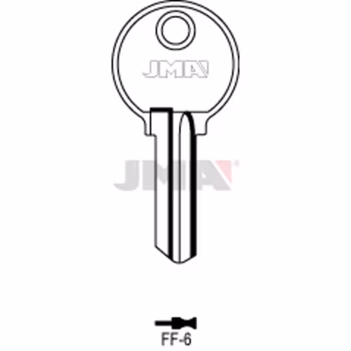 LLAVE JMA ACERO-C (FF-6)