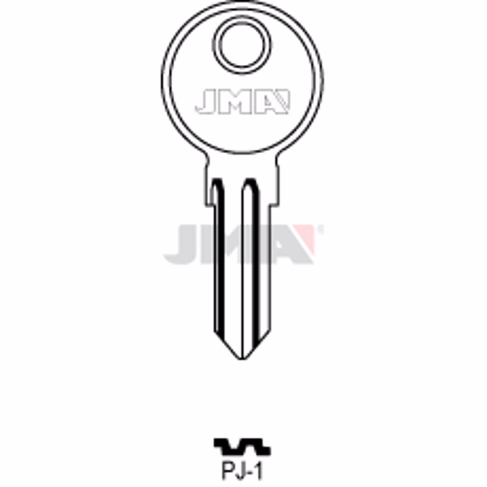 LLAVE JMA ACERO-C (PJ-1)