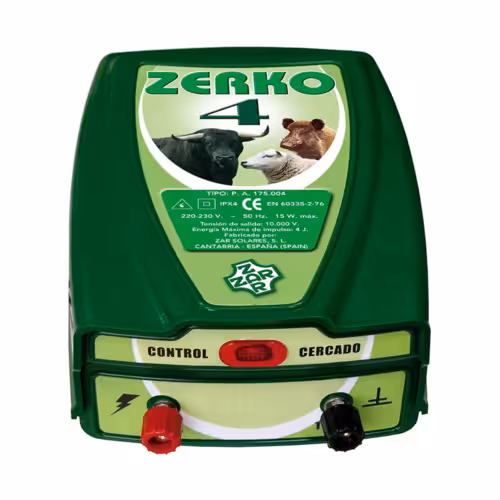PASTOR ZERCO RED 220V. 4 J.40 Km.