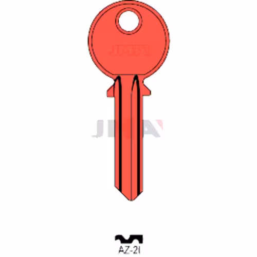 LLAVE JMA ALUMINIO (AZ-2I ROJO)