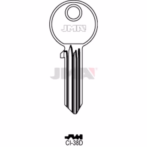 LLAVE JMA ACERO-C (CI-38D)