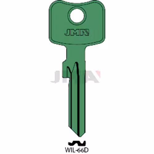 LLAVE JMA ALUMINIO (WIL-66D VERDE)