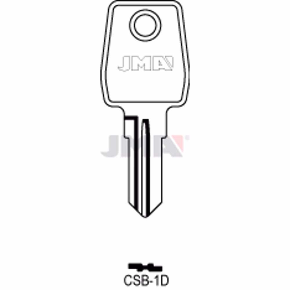 LLAVE JMA ACERO-C (CSB-1D)